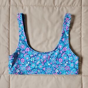 Frankie's Bikinis Floral Bikini Top